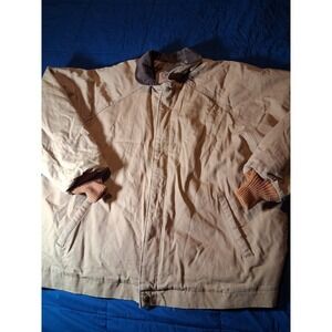 Walls Blizzard Pruf Jacket Mens XL Brown  Insulated Canvas Workwear Parka